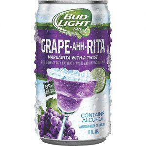Bud Light Grape ahh Rita beer